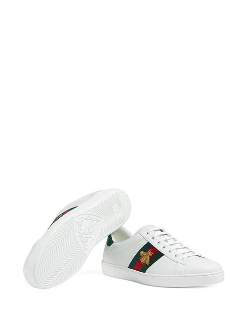 Sneakers in pelle bianca Gucci | 42944602JP09064