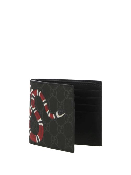 Kingsnake print GG Supreme wallet Gucci | 451268K551N1058