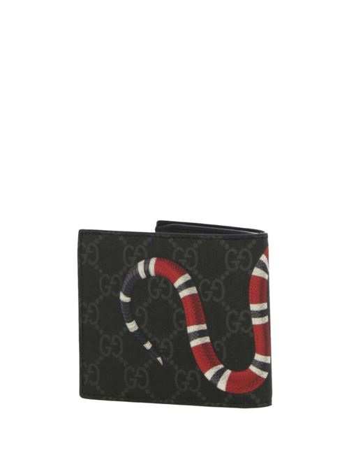 Kingsnake print GG Supreme wallet Gucci | 451268K551N1058