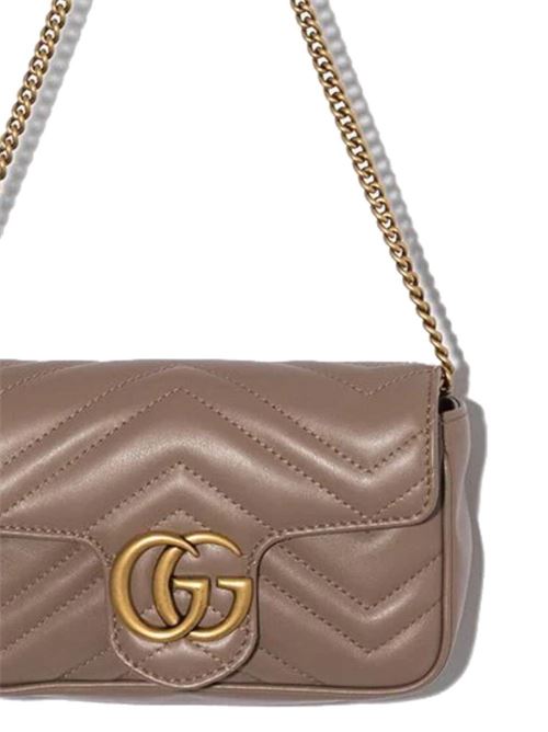 Mini Borsa GG Marmont in pelle matelassé Gucci | 476433DTDCT5729