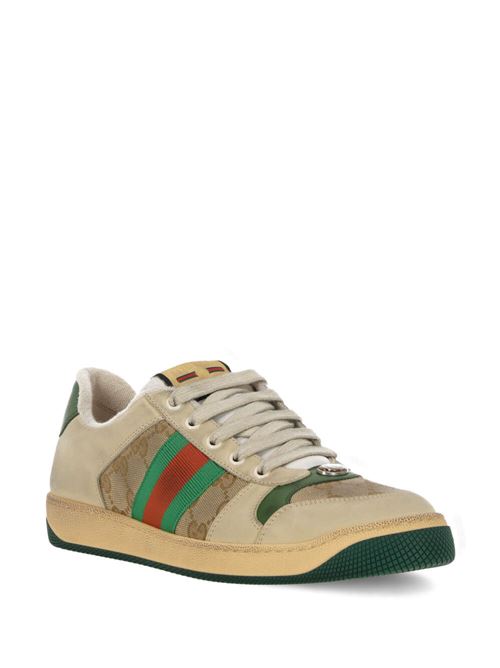 Logo-plaque lace-up sneakers Gucci | 5704439Y9209666