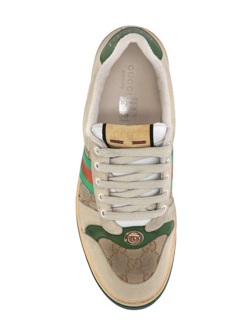 Logo-plaque lace-up sneakers Gucci | 5704439Y9209666