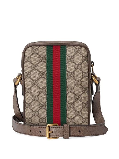 Borsa a tracolla Ophidia con righe GG Gucci | 59812796IWT8745