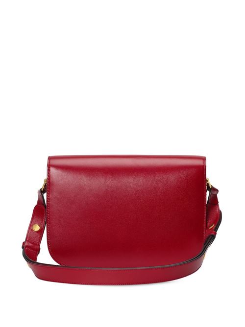 Woman red bag with horsebit detail Gucci | 6022041DB0G6638