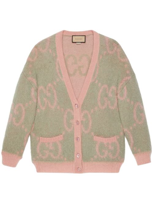 Reversible signature GG cardigan Gucci | 635160XKBK23079