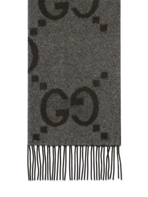 GG JACQUARD CASHMERE SCARF Gucci | 6742754GABX1360