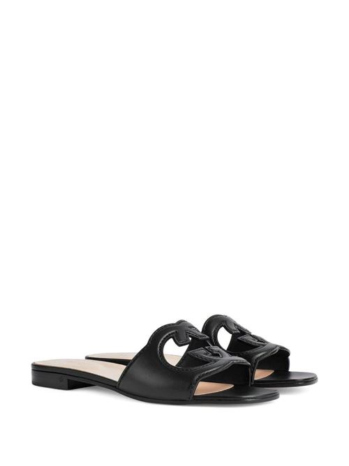 GG cut-out flat sandals Gucci | 694451US0001000