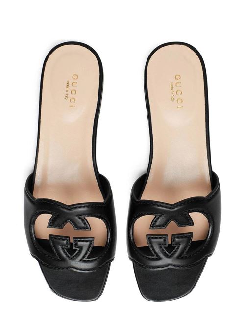 GG cut-out flat sandals Gucci | 694451US0001000