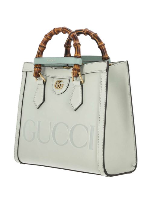 Mint green calf leather Diana bag Gucci | 702721FACPO3442