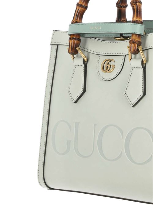 Mint green calf leather Diana bag Gucci | 702721FACPO3442