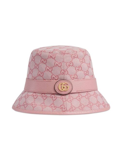 GG-canvas bucket hat Gucci | 7484764HG625872