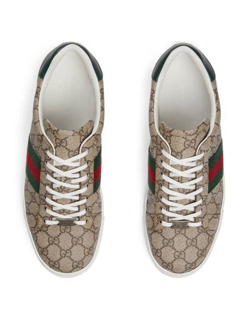 Ace Web-detail sneakers Gucci | 760775FACMZ9746