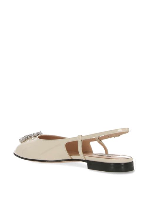 Ivory white woman ballerina Gucci | 762765BNC009522