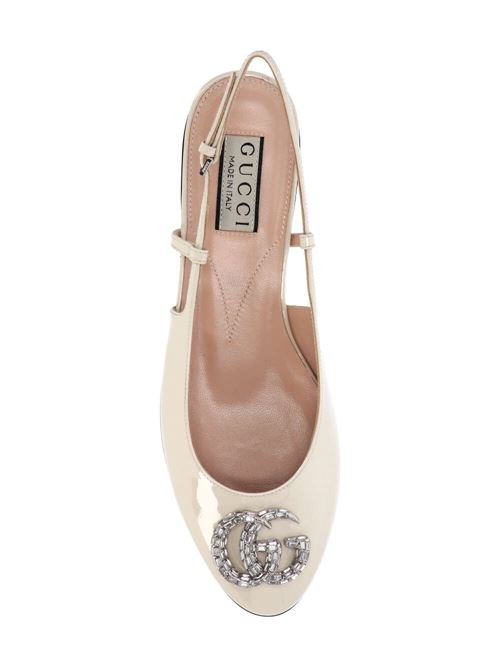 Ivory white woman ballerina Gucci | 762765BNC009522