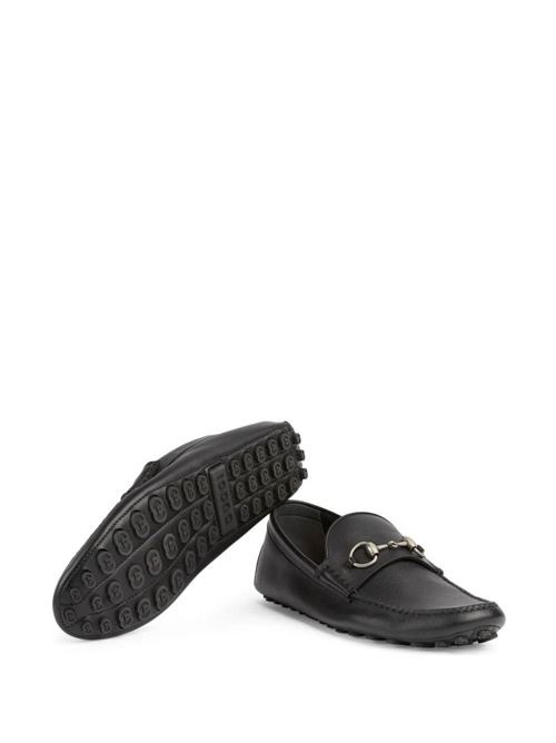 Mocassino in dettaglio morsetto Gucci | 7658591XH001000