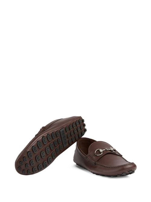 Mocassino con dettaglio morsetto   Gucci | 7658591XH002140