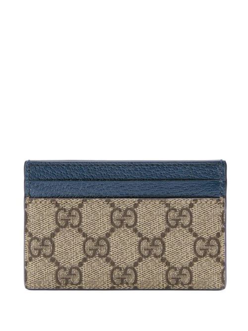 GG Supreme canvas cardholder Gucci | 768248FACQC9751