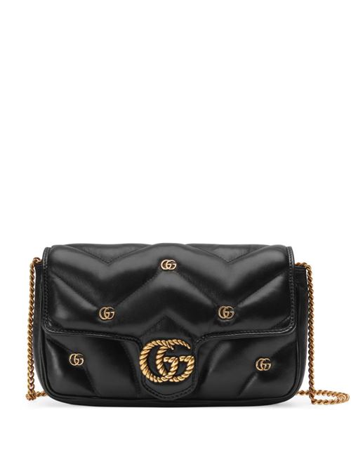 Borsa effetto matelassé logo Doppia G Gucci | 768293AACPG1000