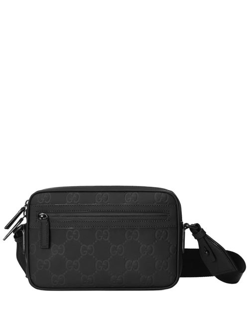 Black signature Double G logo bag Gucci | 771293AAC4D1000