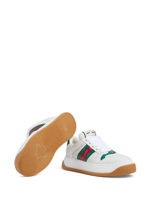 Sneaker in pelle bianca Gucci | 771457AAC0S9063