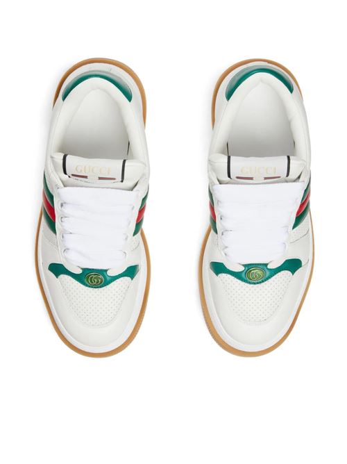 Sneaker in pelle bianca Gucci | 771457AAC0S9063