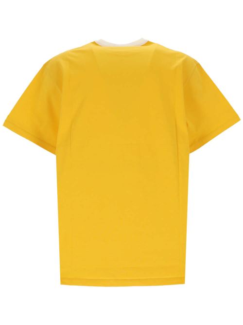 T-shirt in cotone giallo Gucci | 771477XJF7B7629