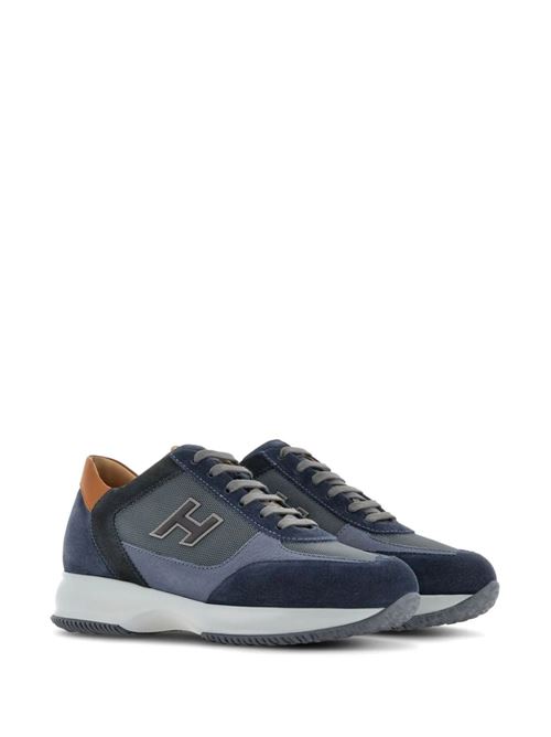 Men's blue sneakers Hogan | HXM00N0Q101R6C0SUD