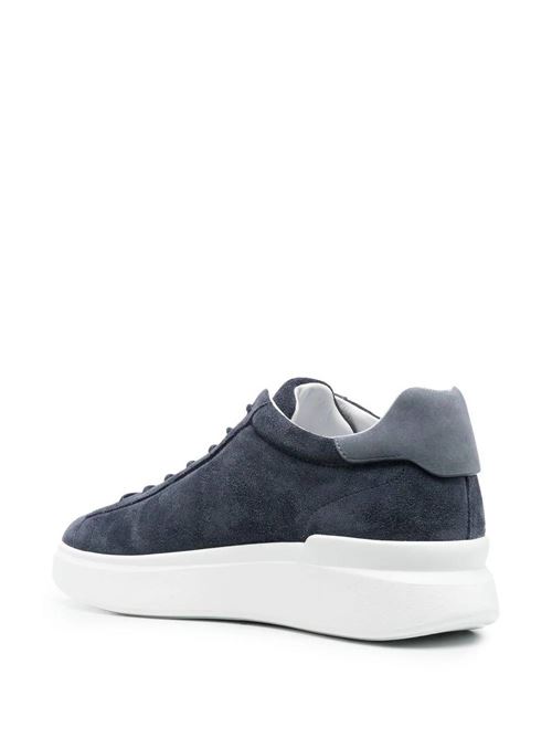 Suede logo-patch men's sneakers Hogan | HXM5800DV42HJ80RB8