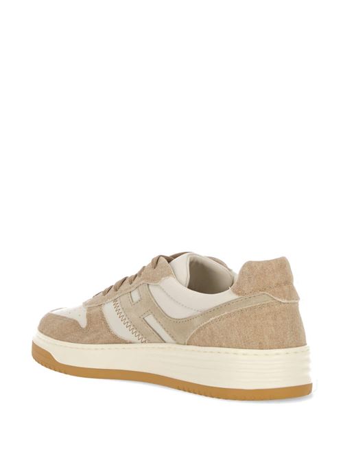 Sneakers uomo beige/cream Hogan | HXM6300EU50T570FR7