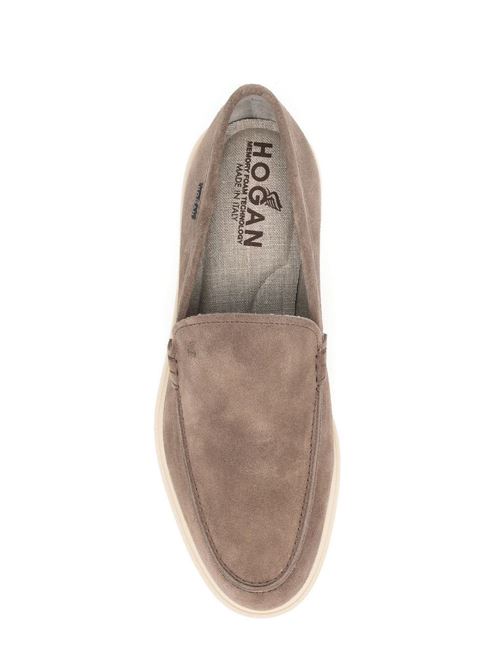 Men's contrast-sole loafers Hogan | HXM6330EJ40HG0C407