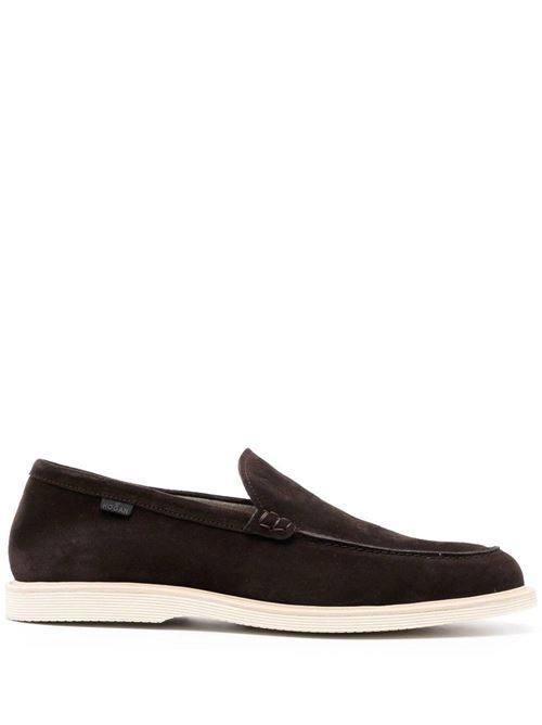 Slip-on suede men's loafers Hogan | HXM6330EJ40HG0S807