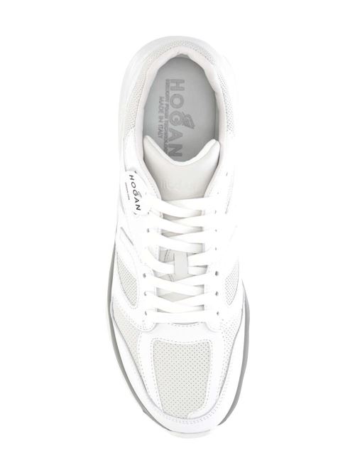 Sneakers uomo bianche Hogan | HXM6650FJ10Q4489JH