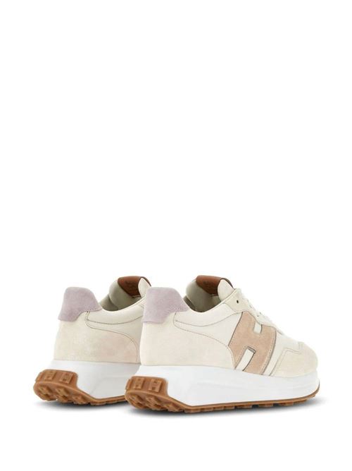 Women's sneakers  beige white Hogan | HXW6410EH41T640SUW