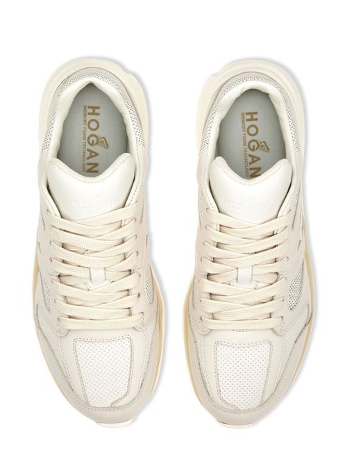 Sneakers donna beige chiato/beige Hogan | HXW6650FJ10Q440YBB