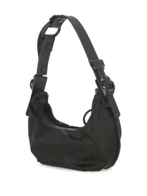 Soft black satin bag Innerraum | HM0BKBKPV00BLACK/BLACK