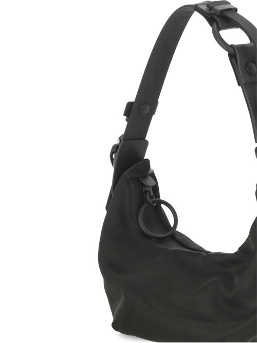 Soft black satin bag Innerraum | HM0BKBKPV00BLACK/BLACK