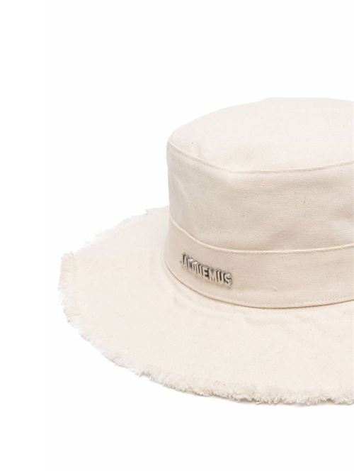 Cappello da sole con placca logo Jacquemus | 213AC0025001110