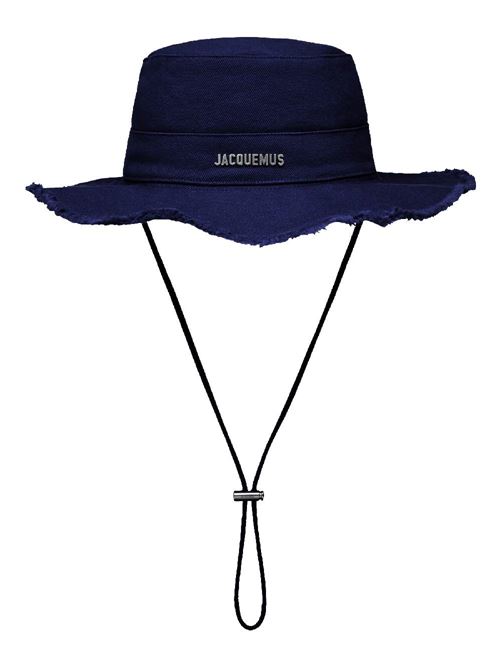 Cappello in cotone blu navy scuro Jacquemus | 213AC0025106390