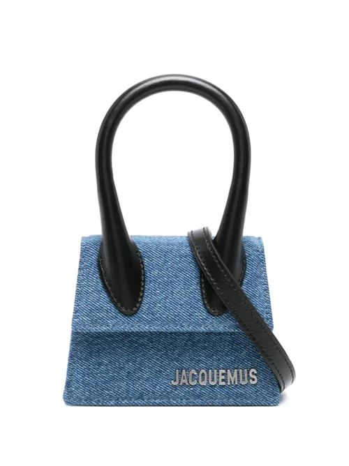 Indigo blue cotton denim bag Jacquemus | 213BA0013176330