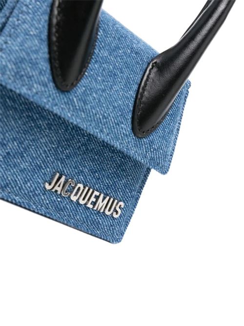 Indigo blue cotton denim bag Jacquemus | 213BA0013176330