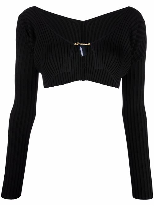 Cropped knitted cardigan Jacquemus | 213KN1082190990