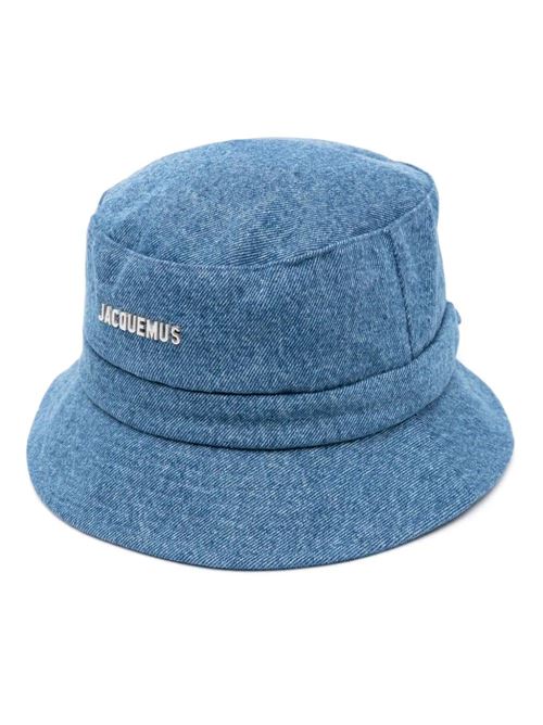 CAPPELLO BUCKET LE BOB GADJO IN BLU Jacquemus | 223AC0013176330