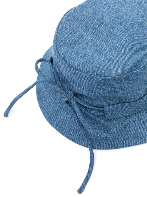 CAPPELLO BUCKET LE BOB GADJO IN BLU Jacquemus | 223AC0013176330