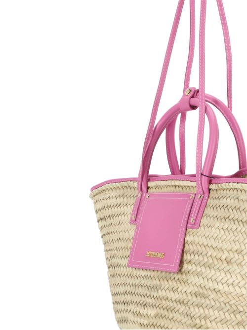 borsa beige e rosa Jacquemus | 223BA0453060434