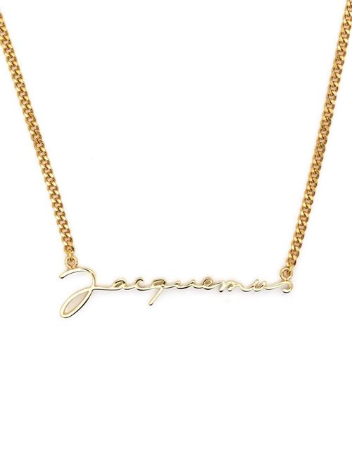 Logo chain-link bracelet Jacquemus | 223JW3335845280