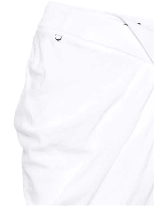 White twill weave asymmetric skirt Jacquemus | 241SK0501020100