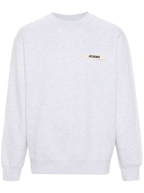 Grey cotton jersey sweatshirt Jacquemus | 245JS2062036950