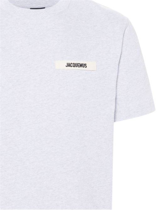 T-shirt con patch logo Jacquemus | 245JS2082125950