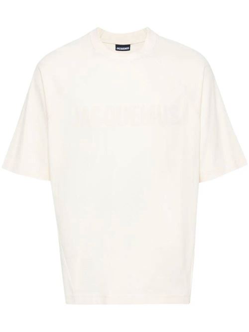 Beige stretch-cotton t-shirt Jacquemus | 245JS2122031130