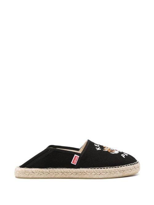 Espadrillas in tela nera Kenzo | FE55ES020F8199